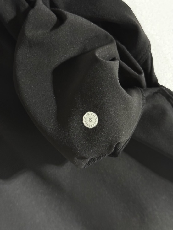 Lululemon Keep Moving Pant High Rise Straight Athletic Black Sz 6 - Picture 7 of 10